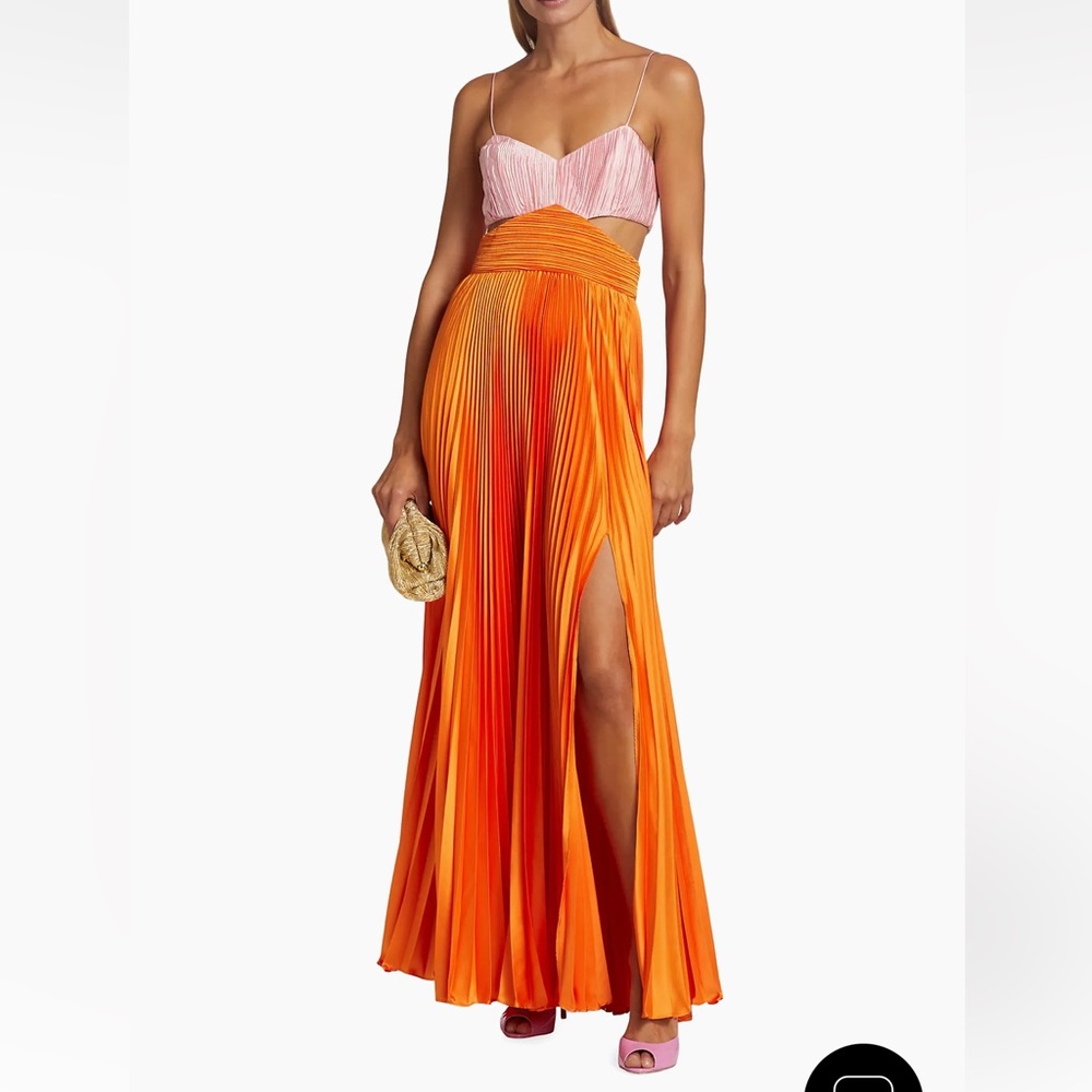 AMUR Elodie color block gown !!NEW WITH TAGS!!